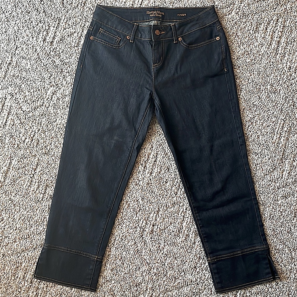 Simply Vera Vera Wang Women's Denim Capris